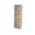 Mereo Aira, kúpeľňová skrinka 20 cm, horná, policová, Multidecor, Light Rock Hickory