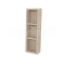Mereo Aira, kúpeľňová skrinka 20 cm, horná, policová, Multidecor, Light Rock Hickory