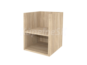 Mereo Aira, kúpeľňová skrinka 40 cm, spodná, Multidecor, Dub Bardolino