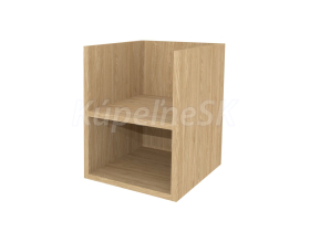 Mereo Aira, kúpeľňová skrinka 40 cm, spodná, Multidecor, Dub olejovaný