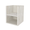 Mereo Aira, kúpeľňová skrinka 40 cm, spodná, Multidecor, White Loft Pine