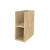 Mereo Aira, kúpeľňová skrinka 20 cm, spodná, Multidecor, Dub San remo sand