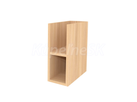 Mereo Aira, kúpeľňová skrinka 20 cm, spodná, Multidecor, Dub Sand Barbera