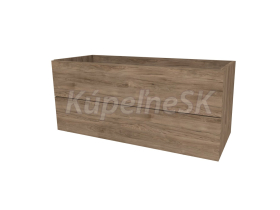 Mereo Aira, kúpeľňová skrinka 121 cm, Multidecor, Dark Rockford Hic