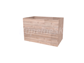 Mereo Aira, kúpeľňová skrinka 81 cm, Multidecor, Dub Nelson
