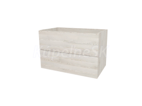 Mereo Aira, kúpeľňová skrinka 61 cm, Multidecor, White Loft Pine