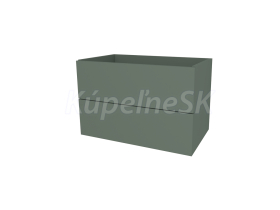 Mereo Aira, kúpeľňová skrinka 61 cm, Multidecor, Zelená Verde