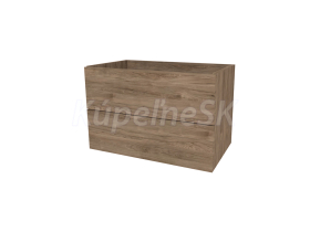 Mereo Aira, kúpeľňová skrinka 61 cm, Multidecor, Dark Rockford Hic