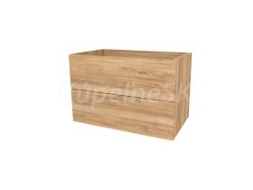 Mereo Aira, kúpeľňová skrinka 61 cm, Multidecor, Orech Pacifik prírodný