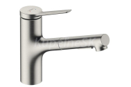 Hansgrohe Zesis M33 drezová batéria 150,vyťahovateľná sprška,2jet,sBox lite,Nerez 74803800