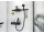 Hansgrohe WallStoris sprchová súprava ruč.sprcha 105 3jet,termostat,tyč,odkl.sada Čierna