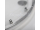 Roth PXDO1N 90x200cm jednokrídlové dvere do niky, profil Brillant, Číre sklo