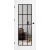 ERKADO SET Rámové dvere Miskant 3 presklené,čierna línia fólia Premium Biela+zárubeň