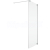 Ronal CADURA Bočná stena v 90° 110x200 cm sklo Shade,profil Chróm,1x vzpera