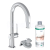 Hansgrohe Aqittura M91 drezová batéria,výsuvná koncovka,filtrácia,Chróm+štartovacia sada