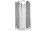 Arttec ARTTEC BRILIANT NEW sprchový box 90x90 cm model 1 šedé sklo