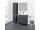 Mereo Mailo, kúpeľňová skrinka 61 cm, chróm madlo, Multidecor, Dark Rockford Hic