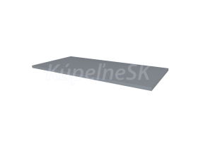 Mereo Kúpeľňová doska na skrinku 81 cm, Multidecor, Monumentálna sivá