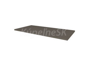 Mereo Kúpeľňová doska na skrinku 61 cm, Multidecor, Lávovo sivá