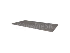 Mereo Kúpeľňová doska na skrinku 61 cm, Multidecor, Betón tmavosivý