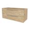 Mereo Bino, kúpeľňová skrinka 121 cm, Multidecor, Dub San remo sand