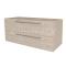 Mereo Bino, kúpeľňová skrinka 121 cm, Multidecor, Light Rock Hickory