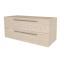 Mereo Bino, kúpeľňová skrinka 121 cm, Multidecor, Javor Hard šampanský
