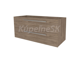 Mereo Bino, kúpeľňová skrinka 121 cm, Multidecor, Dark Rockford Hic