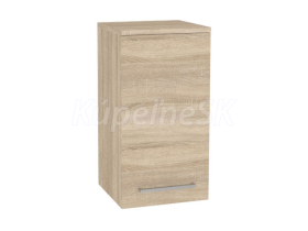 Mereo Bino kúpeľňová skrinka horná 63 cm, ľavá, Multidecor, Dub Bardolino
