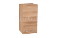 Mereo Bino kúpeľňová skrinka horná 63 cm, pravá, Multidecor, Dub Riviera mountain