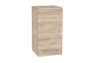 Mereo Bino kúpeľňová skrinka horná 63 cm, pravá, Multidecor, Blonde Liberty Elm