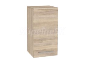 Mereo Bino kúpeľňová skrinka horná 63 cm, pravá, Multidecor, Blonde Liberty Elm