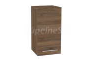 Mereo Bino kúpeľňová skrinka horná 63 cm, pravá, Multidecor, Orech Pacifik tabákový