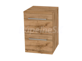 Mereo Bino, kúpeľňová skrinka spodná 50 cm, Multidecor, Dub Wotan