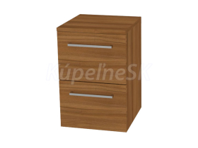 Mereo Bino, kúpeľňová skrinka spodná 50 cm, Multidecor, Orech Dijon prírodný