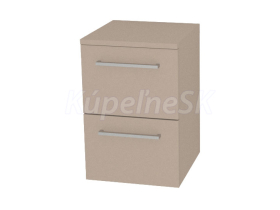 Mereo Bino, kúpeľňová skrinka spodná 50 cm, Multidecor, Šedý kameň