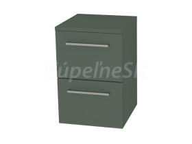 Mereo Bino, kúpeľňová skrinka spodná 50 cm, Multidecor, Zelená Verde