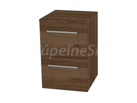 Mereo Bino, kúpeľňová skrinka spodná 50 cm, Multidecor, Orech Pacifik tabákový