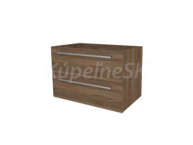 Mereo Bino, kúpeľňová skrinka 61 cm, Multidecor, Orech Pacifik tabákový
