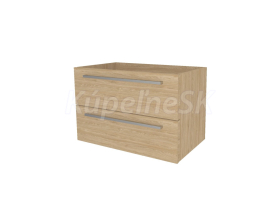 Mereo Bino, kúpeľňová skrinka 81 cm, Multidecor, Dub olejovaný