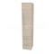 Mereo Bino, kúpeľňová skrinka vysoká 163 cm, pravá, Multidecor, Light Rock Hickory