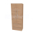 Mereo Bino, kúpeľňová skrinka vysoká 163 cm, dvojitá, Multidecor, Light Select Walnut