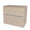 Mereo Mailo, kúpeľňová skrinka 61 cm, chróm madlo, Multidecor, Light Rock Hickory