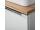 Mereo Mailo, kúpeľňová skrinka 101 cm, chróm madlo, Multidecor, Light Select Walnut