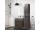 Mereo Mailo, kúpeľňová skrinka 101 cm, čierne madlo, Multidecor, Light Select Walnut