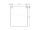 Mereo Kúpeľňová zrkadlová skrinka 60 cm, galerka, 2 x dvierka, Multidecor, Dub Sand Barber