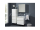 Mereo Kúpeľňová zrkadlová skrinka 80 cm, galerka, 2 x dvierka, Multidecor, White Loft Pine