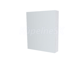 Mereo Kúpeľňová zrkadlová skrinka 60 cm, galerka, 1x dvierka ľavá, Multidecor, Pino Auréli