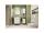 Mereo Kúpeľňová zrkadlová skrinka 60 cm, galerka, 1x dvierka ľavá, Multidecor, Dub San rem