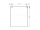 Mereo Kúpeľňová zrkadlová skrinka 60 cm, galerka, 1x dvierka ľavá, Multidecor, Šedá diaman